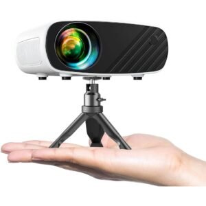 Portable Mini Projector with Wi-Fi & Bluetooth